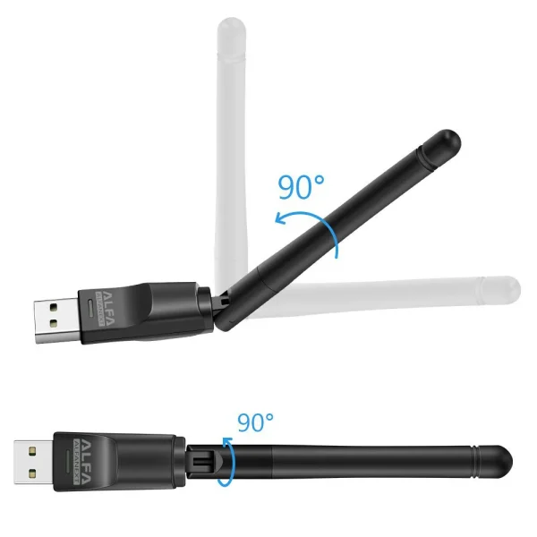 Alfa WiFi USB W114 3dBi RTL 8188 Antenna Adapter - Faster Internet - Image 2
